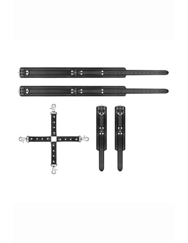 Ensemble menottes et croix hogtie - Bedroom Fantasies